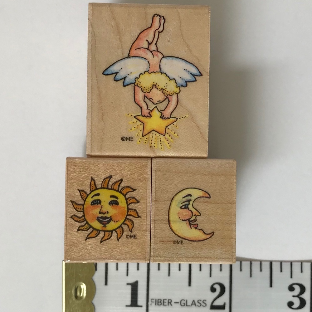 VTG Retired Mary Engelbreit Rubber Stamps